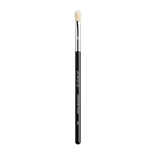 Sigma Beauty Professional E27 Detail Eyeshadow Blending Brush – Eyeshadow Application and Blending Brush - Apply Pigment and Blend Harsh Lines for a Well Blended Effect (1 Brush)-GlimoraGlow