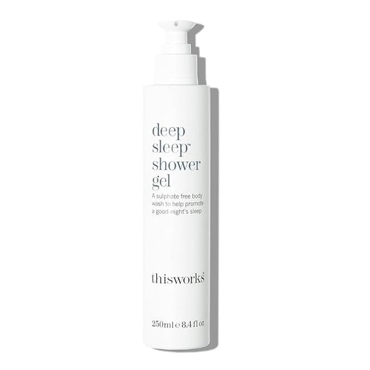 THISWORKS deep sleep shower gel: Calms the Mind and Protects the Skin, 8.4 fl oz (250ml)-GlimoraGlow