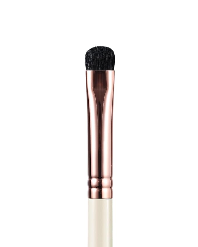 Small Smudge Brush, Professional Eyeshadow Brush for Smudging, Blending, Filling in, Premium Synthetic Bristles Tapered Eye Makeup Brush - Ivory-GlimoraGlow
