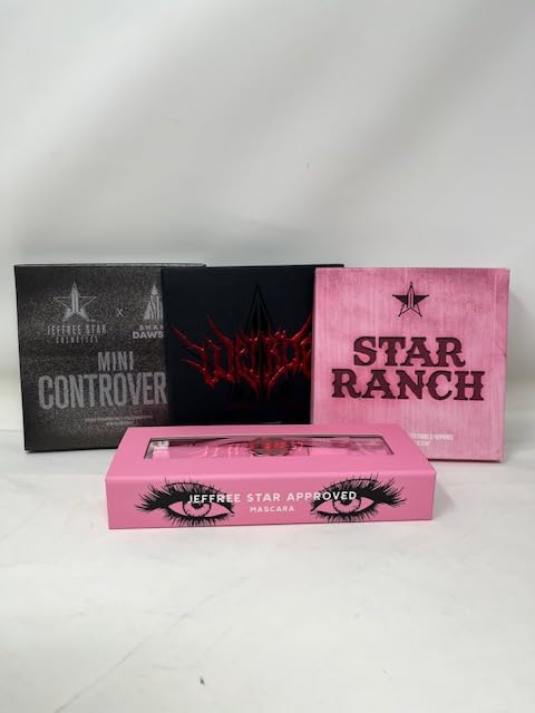 Jeffree Star Cosmetics Birthday Gift Box for Any Holiday Make Up Bundle Set - 4 pcs Bundle-GlimoraGlow