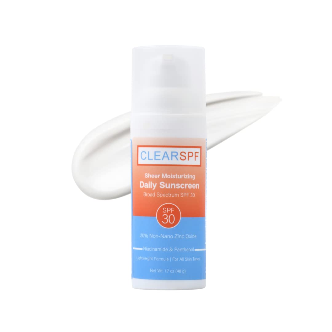 ClearSPF Daily Moisturizing Sunscreen (Sheer)-GlimoraGlow