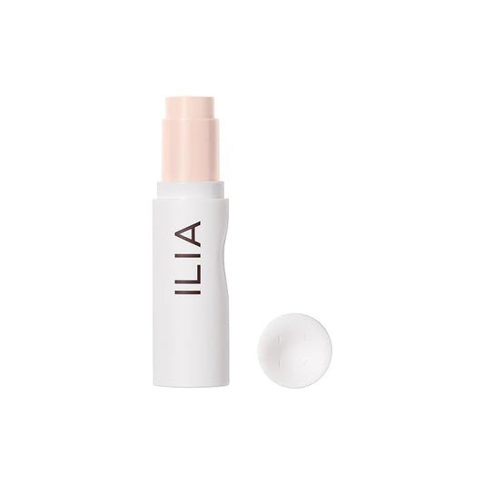 ILIA - Skin Rewind Complexion Stick - Foundation + Concealer + Skincare | Non-Toxic, Vegan, Cruelty-Free, Clean Makeup (1N - Hinoki, 0.35 oz | 10 g)-GlimoraGlow