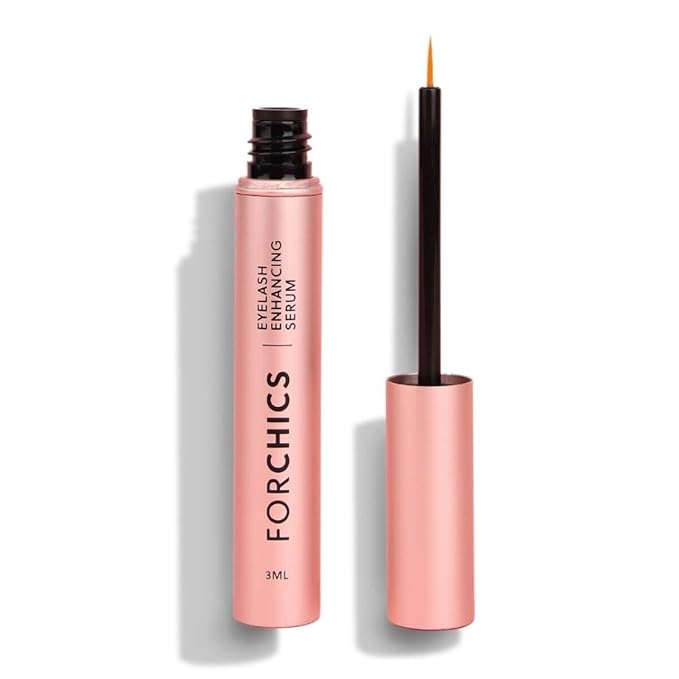 2 in 1 Lash and Brow Growth Serum - Hormone-Free Enhancer for Thicker, Longer Lashes and Brows in 2 Weeks - Organic, Vegan and Gentle-GlimoraGlow