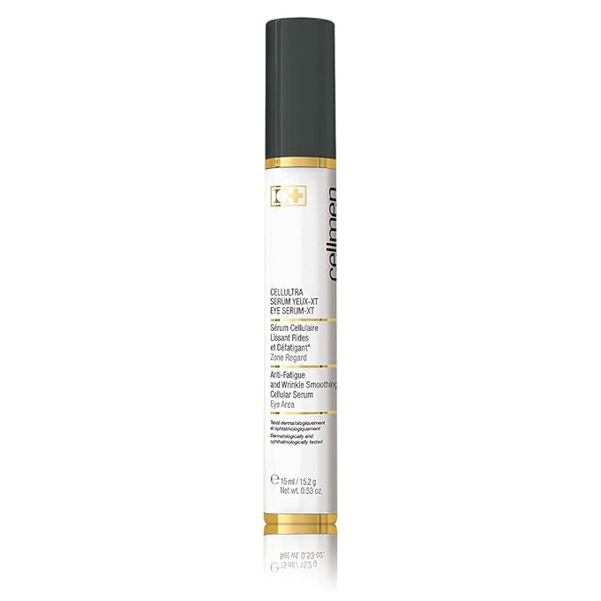 Cellcosmet Cellmen Cell Ultra Eye Serum XT - Revitalizing Anti-Fatigue Eye Cream for Dark Circles (0.5 oz)-GlimoraGlow