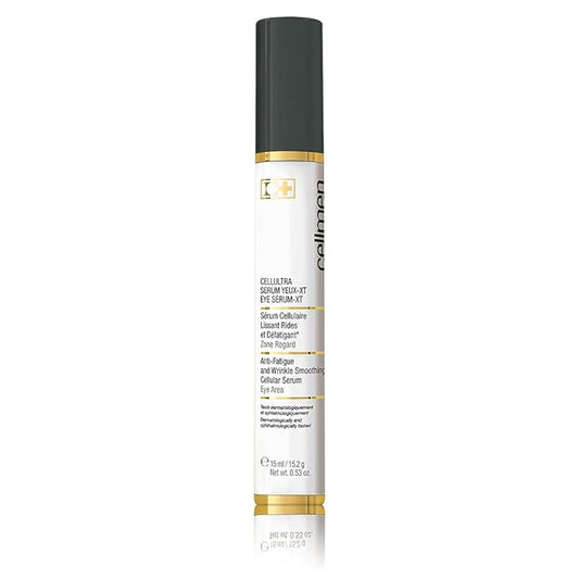 Cellcosmet Cellmen Cell Ultra Eye Serum XT - Revitalizing Anti-Fatigue Eye Cream for Dark Circles (0.5 oz)-GlimoraGlow
