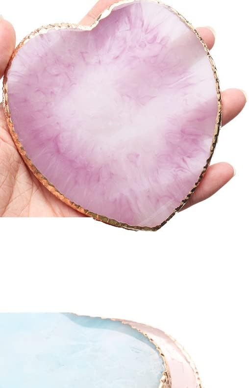 2 Pcs Herat Phnom Penh Resin Nail Art Palette,Nail Art Gel Nail Polish Palette Nail Art Painting Palettes with Stirring Rod Nail Piece Display Tool Cosmetic Makeup Mixed Color Palette Tray-GlimoraGlow