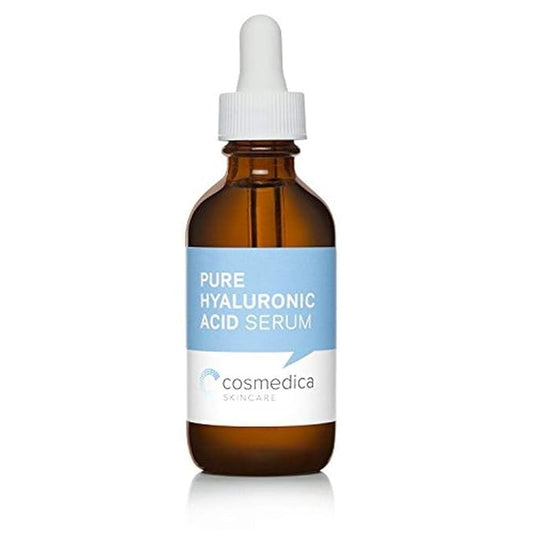 Hyaluronic Acid Serum for Skin 100% Pure Anti Aging Intense Hydration Moisture Non greasy Paraben free, Wrinkle Reducing and Brightening Serum (Pro Formula) 2oz-GlimoraGlow