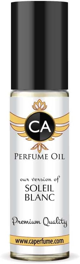 CA Perfume Impression of Soleil Blanc For Women & Men Fragrance Body Oil Roll-On 0.3 Fl Oz/10ml-GlimoraGlow