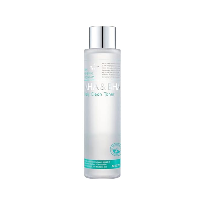 MIZON AHA&BHA Daily Clean Toner, Daily Peeling Toner, Smooth Skin, Removes Dead Skin, Healthy Skin, Korean Skincare (5.07 Fl oz)-GlimoraGlow