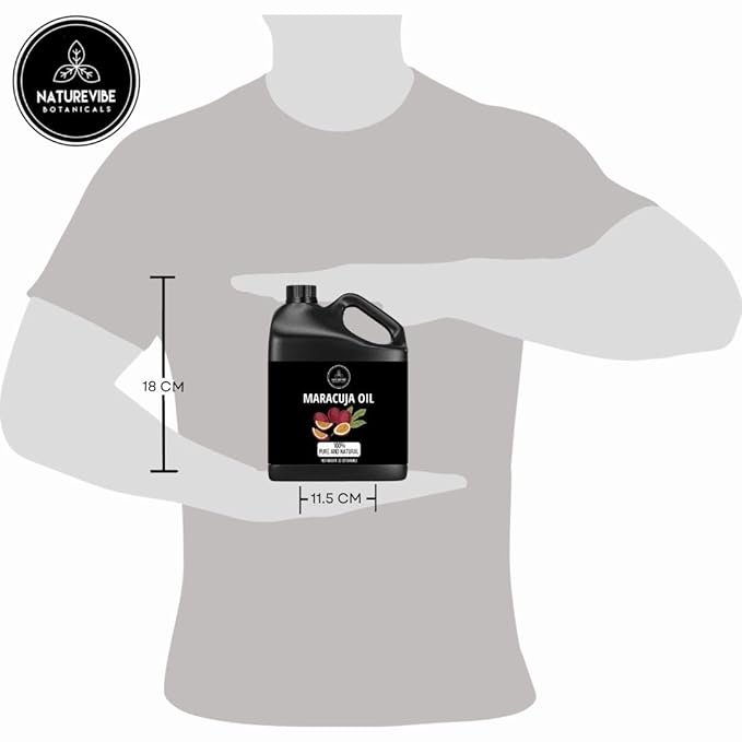 Naturevibe Botanicals Maracuja Oil 32 Ounces | 100% Pure and Natural | Great for Skin Care and Hair Care-GlimoraGlow