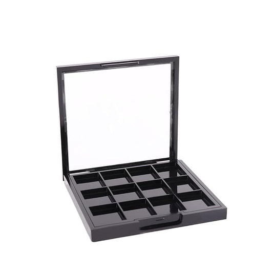 12 Grids Empty Eyeshadow Palette DIY Eyeshadow Makeup Palette Lipstick Container Empty Makeup Storage Box for Blush Lipstick-GlimoraGlow