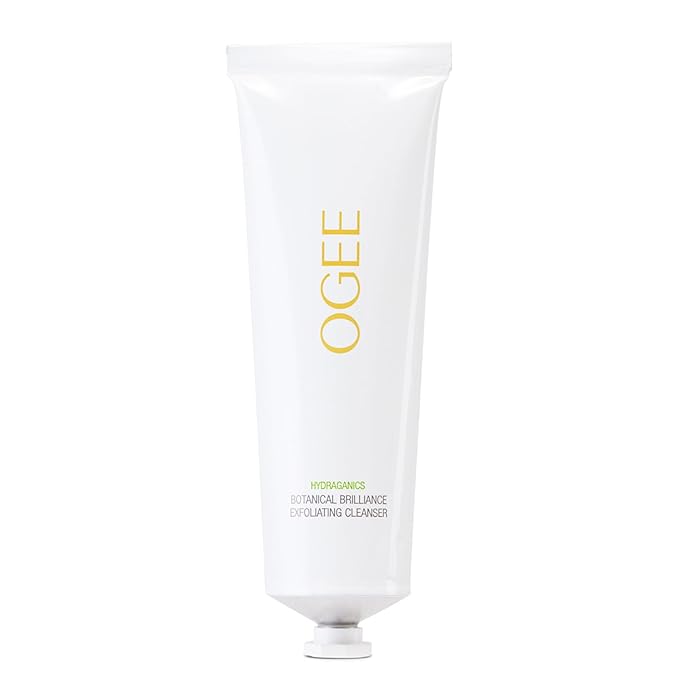 Ogee Botanical Brilliance Exfoliating Cleanser - High Performance Facial Cleanser and Face Exfoliator - Certified Organic - Made in USA-GlimoraGlow