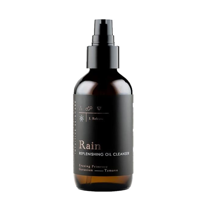 Rain Replenishing Oil Cleanser - Deeply Hydrating Oils - Wash, Clear, & Nourish your Face - Skincare for Women and Men (4 oz)-GlimoraGlow