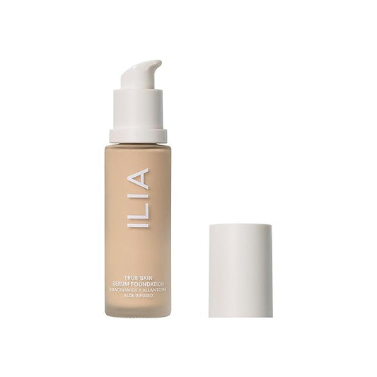 ILIA - True Skin Serum Foundation | Non-comedogenic, Cruelty-Free, Vegan, Weightless Feel, Buildable Coverage, Safe For Sensitive Skin (Tavarua SF2)-GlimoraGlow