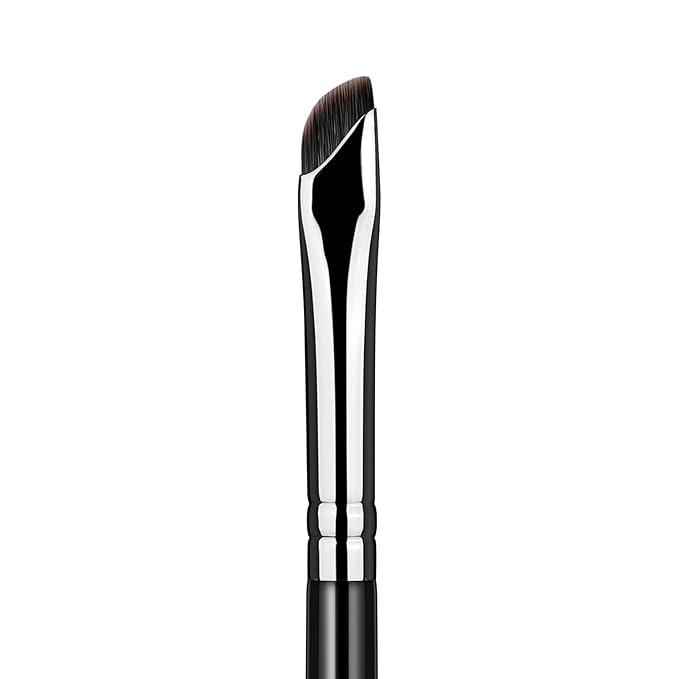 Eyeliner Brush, EIGSHOW Sickle Angled Gel Eyeliner Makeup Brush for Precise Eye Liner, Eyebrow, Eyelid with Ultra Thin Curved Vegan Bristles (E865)-GlimoraGlow