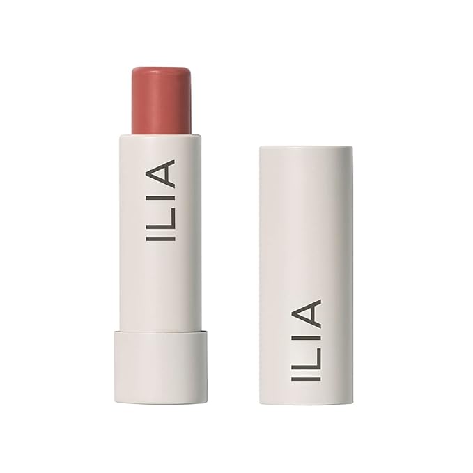 ILIA - Balmy Tint Hydrating Lip Balm | Non-Toxic, Cruelty-Free, Moisturizing + Sheer, Buildable Lip Color (Hold Me, 0.15 oz | 4.4 g)-GlimoraGlow