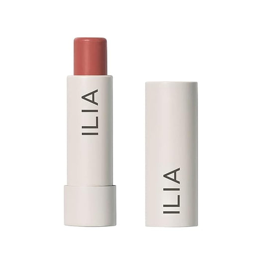 ILIA - Balmy Tint Hydrating Lip Balm | Non-Toxic, Cruelty-Free, Moisturizing + Sheer, Buildable Lip Color (Hold Me, 0.15 oz | 4.4 g)-GlimoraGlow