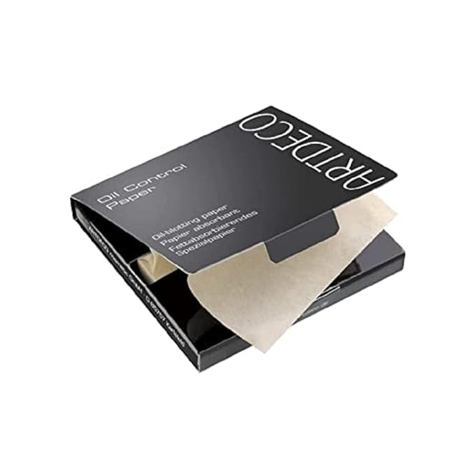 ARTDECO Oil Control Paper - Oil-Absorbing Blotting Paper - Gives Your Complexion a Matte Finish - Refill Pack with 100 Sheets - For Makeup - For Oily Skin - Easy Take Out Design - Face Wash - 100pcs-GlimoraGlow