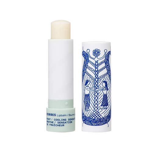 'KORRES Basalm Lip Butters, Clear, Mint, 4.5 g.-GlimoraGlow