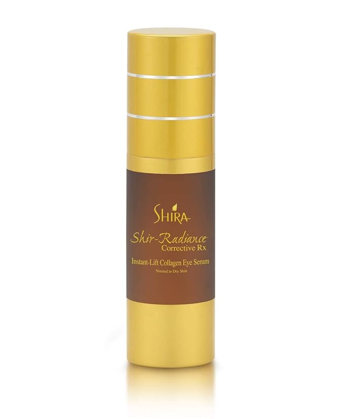 Shira Shir Radiance Corrective RX Instant-Lift Collagen Light-Weight Eye Serum Reduces Dark Circles Dullness Fine Lines and Wrinkles (30ml)-GlimoraGlow