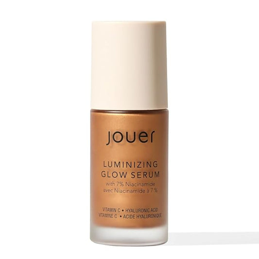 Jouer Luminizing Glow Drops for Face, Dewy Serum for Glowing Skin, 7% Niacinamide, Hyaluronic Acid, & Glycerin, 1 fl oz-GlimoraGlow
