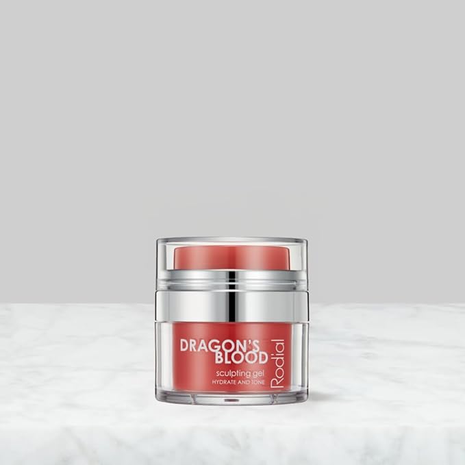 Rodial Dragon's Blood Sculpting Gel 0.3 fl oz - Rejuvenating, Ultra-Hydrating Face Cream - Refreshing Gel/Cream Formula - Triple Action Collagen Formula for a Firmer, Tighter and Smoother Skin Look-GlimoraGlow