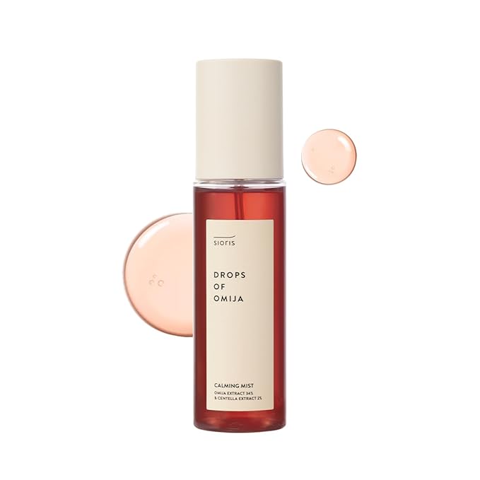 SIORIS Drops of Omija Calming Mist (3.38 fl. oz) features 34% organic Omija, calming The skin, rejuvenating skin, and controlling sebum with mild acidity for a healthy skin-GlimoraGlow