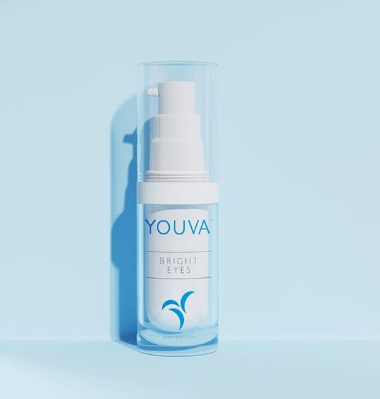 Hyaluronic Acid Anti-Aging Eye Cream - 15ml | Under Eye Cream | Marine Extracts | Bearberry and Licorice Root for Dark Circles | Eye Cream | Wrinkles and Reduce Puffiness | Fragrance-Free-GlimoraGlow