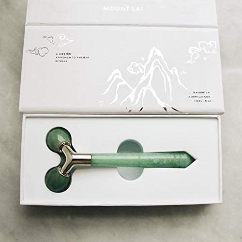 Mount Lai Jade Tension Melting Facial Massager for Face & Neck – Face Roller to Relieve Tension, Soothe Stress, Improve Circulation & Revitalize Skin for Radiant Care-GlimoraGlow