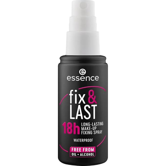 essence | Fix & Last 18H Long-Lasting Makeup Fixing Spray | All-Day Hold & Smudge Proof | Vegan & Cruelty Free-GlimoraGlow