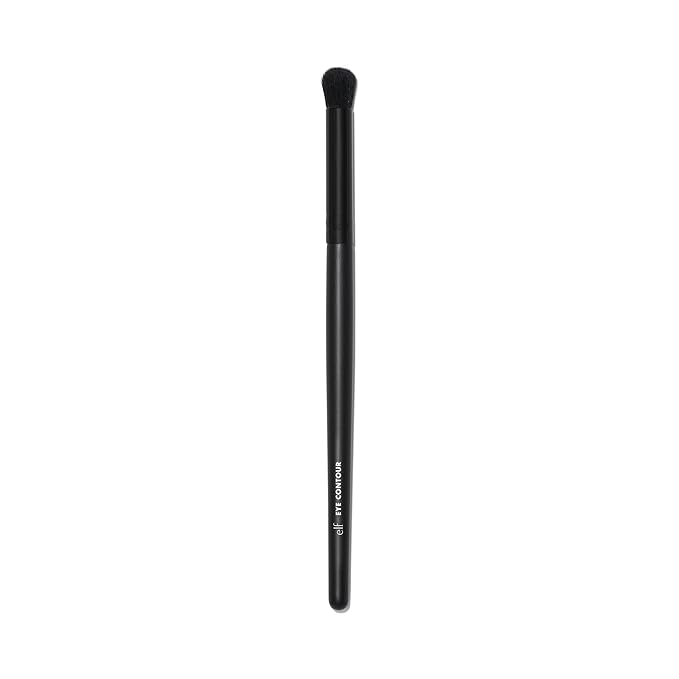 e.l.f. Eye Contour Brush, Absorbent Brush With Soft, Synthetic Bristles For Providing Extra Definition, Vegan & Cruelty-Free-GlimoraGlow