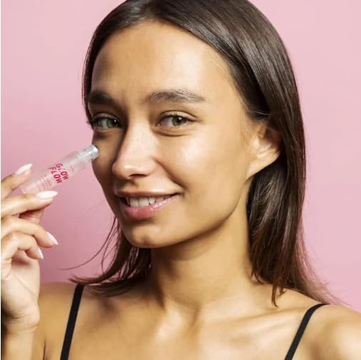 Glow flow roseberry lock n roll Eye serum (0.33fl. oz.) | Anti-Aging Eye Care, Collagen Boosting-GlimoraGlow