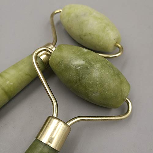 2 Pack Anti-Aging Anti Wrinkle Jade Roller Massager Face Neck Slimming Lymphatic Drainage SPA Tool-GlimoraGlow