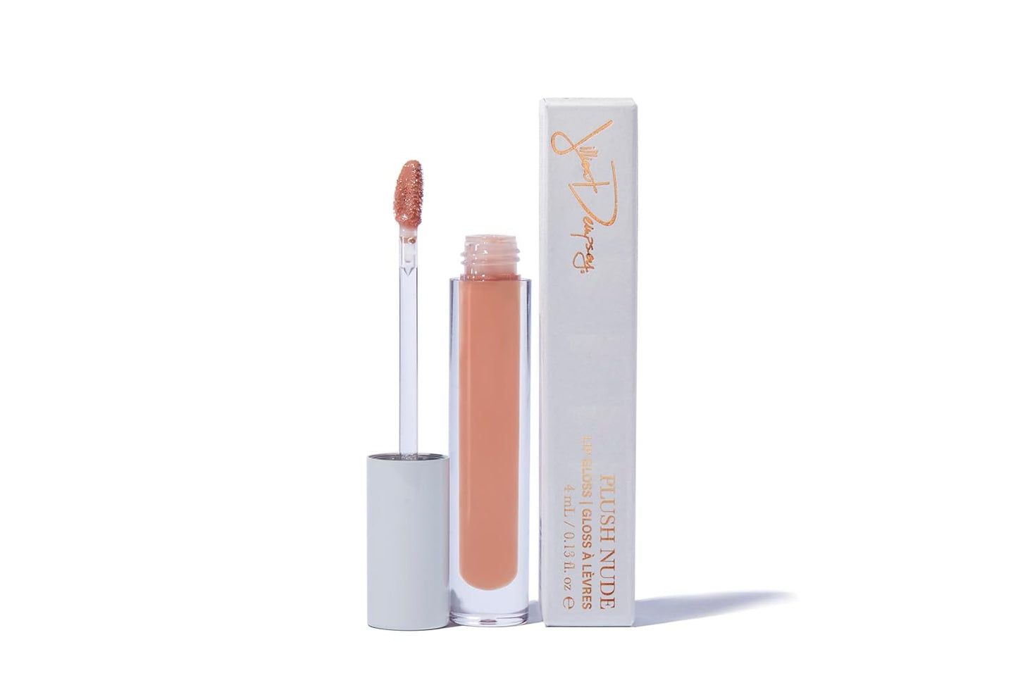 Jillian Dempsey Lip Gloss: Enhance, Hydraten & Smooth Lips with Firming & Plumping Benefits, Vegan, 12ml | Plush Nude-GlimoraGlow