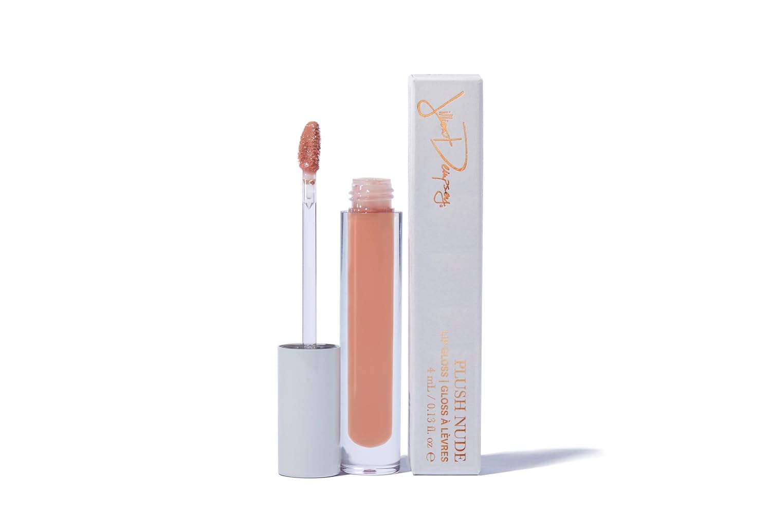 Jillian Dempsey Lip Gloss: Enhance, Hydraten & Smooth Lips with Firming & Plumping Benefits, Vegan, 12ml | Plush Nude-GlimoraGlow