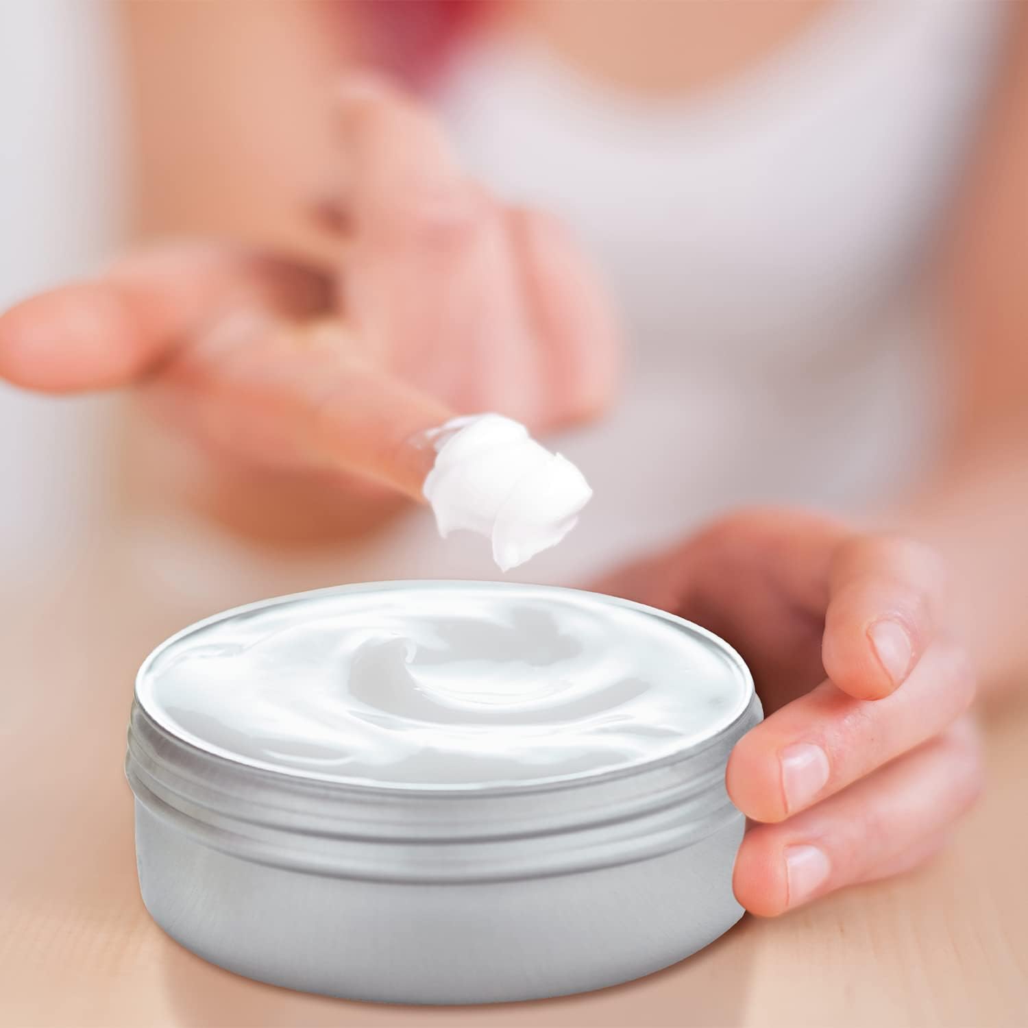 0.5 Ounce Aluminum Tin Jar Refillable Containers 15 ml Aluminum Screw Lid Round Tin Container Bottle for Cosmetic,Lip Balm, Cream, 12 Pack.-GlimoraGlow