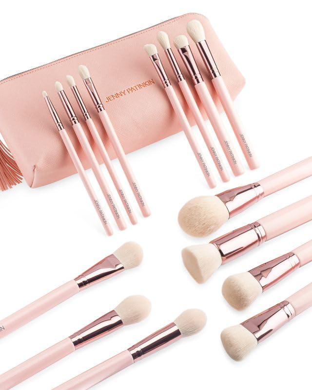 Luxury Sustainable Makeup Brush Set,-GlimoraGlow