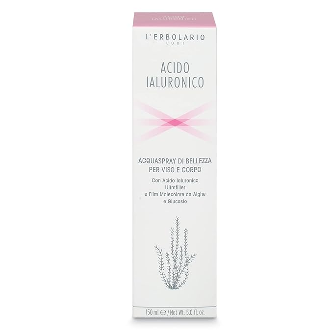 L’Erbolario Hyaluronic Acid Beauty Water Spray for Face and Body - Face Mist and Body Moisturizer Spray - Skin Toner - With Coconut Pulp - 5 oz-GlimoraGlow