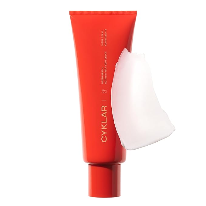 Nutrient Rich Body Cream. Naked Neroli Nourishing Moisturizer with Niacinamide and Banana Flower Extract. Deep Hydration, Thick Body Lotion, Dry Skin Cream for Women and Men, 8 Fl Oz-GlimoraGlow