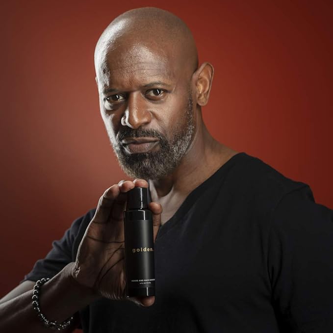 Golden Grooming Co. 3-in-1 Men's Body Wash - Hair & Beard Shampoo - Cleanses, Hydrates, Softens - Body Wash for All Skin Types - Refreshing Scent - 4FL Oz (Pack of 2)-GlimoraGlow