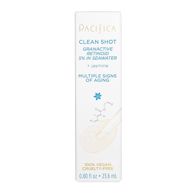 Pacifica Clean Shot Granactive Retinoid 5 Percent In Seawater Unisex, 0.8 Oz-GlimoraGlow