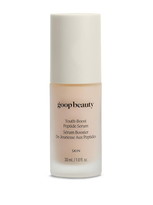 goop Beauty Peptide Serum |Reduces Fine Lines, Wrinkles, & Dark Spots | Peptides, Ceramides, & Niacinamide | Anti Aging Treatment to Improve Firmness & Elasticity | 1 fl oz-GlimoraGlow
