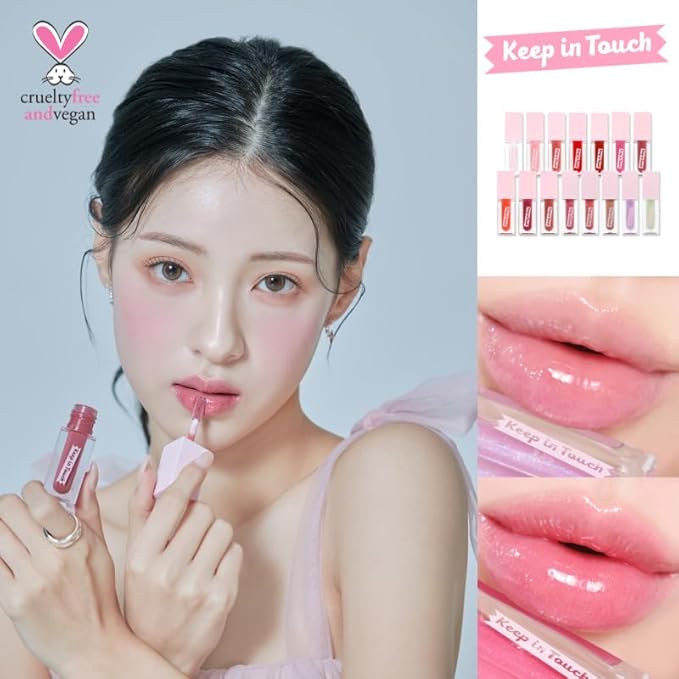Jelly Plumper Tint | Non-Sticky, Long-Lasting Lip Gloss | Vegan and Cruelty-Free Korean Lip Tint (Sugar Cookie)-GlimoraGlow