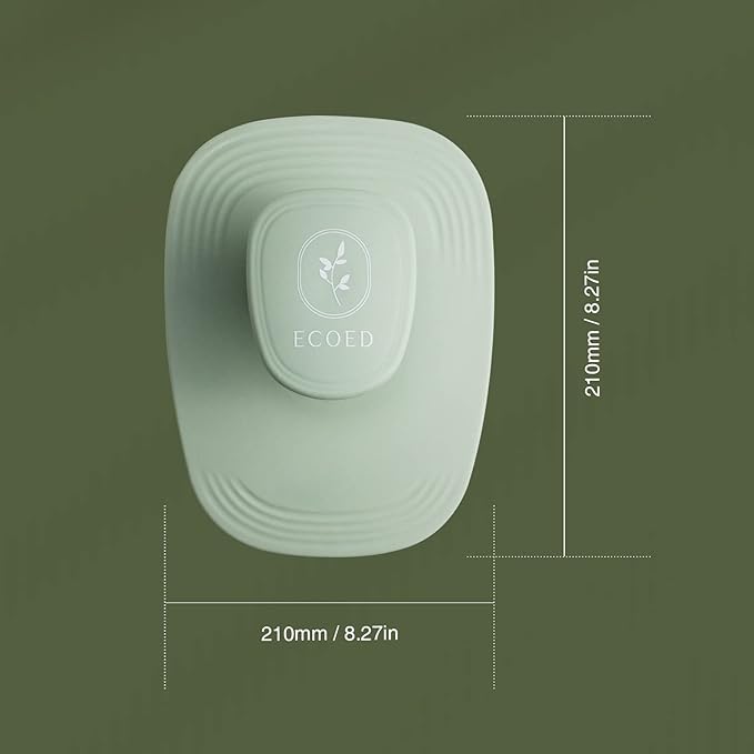 2 PC Scalp Massager Shampoo Brush, Scalp Scrubber & Exfoliator for Dandruff Removal, Wet & Dry and Detangler for Men and Women, Suitable for Short Medium Hair (Green)-GlimoraGlow