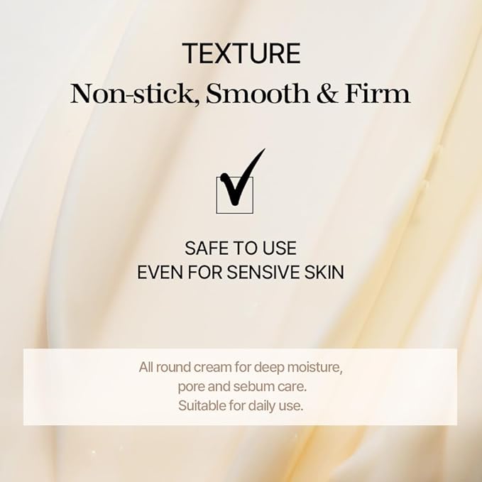 mixsoon Bean Cream - Intensive Moisture Face Cream For Smooth, Nourished Skin, Pore & Sebum Care - Korean Skincare For Glass Skin - Non-stick (1.69 fl.oz / 50ml)-GlimoraGlow