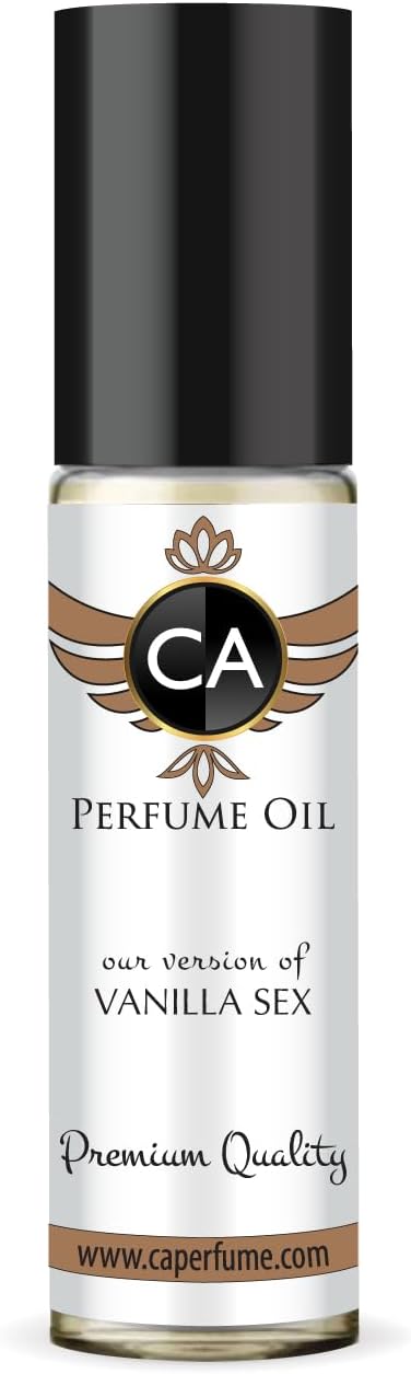 CA Perfume Club Impression of Vanilla Sex For Women & Men Body Oil Fragrance Roll-On 0.3 Fl Oz/10ml-GlimoraGlow