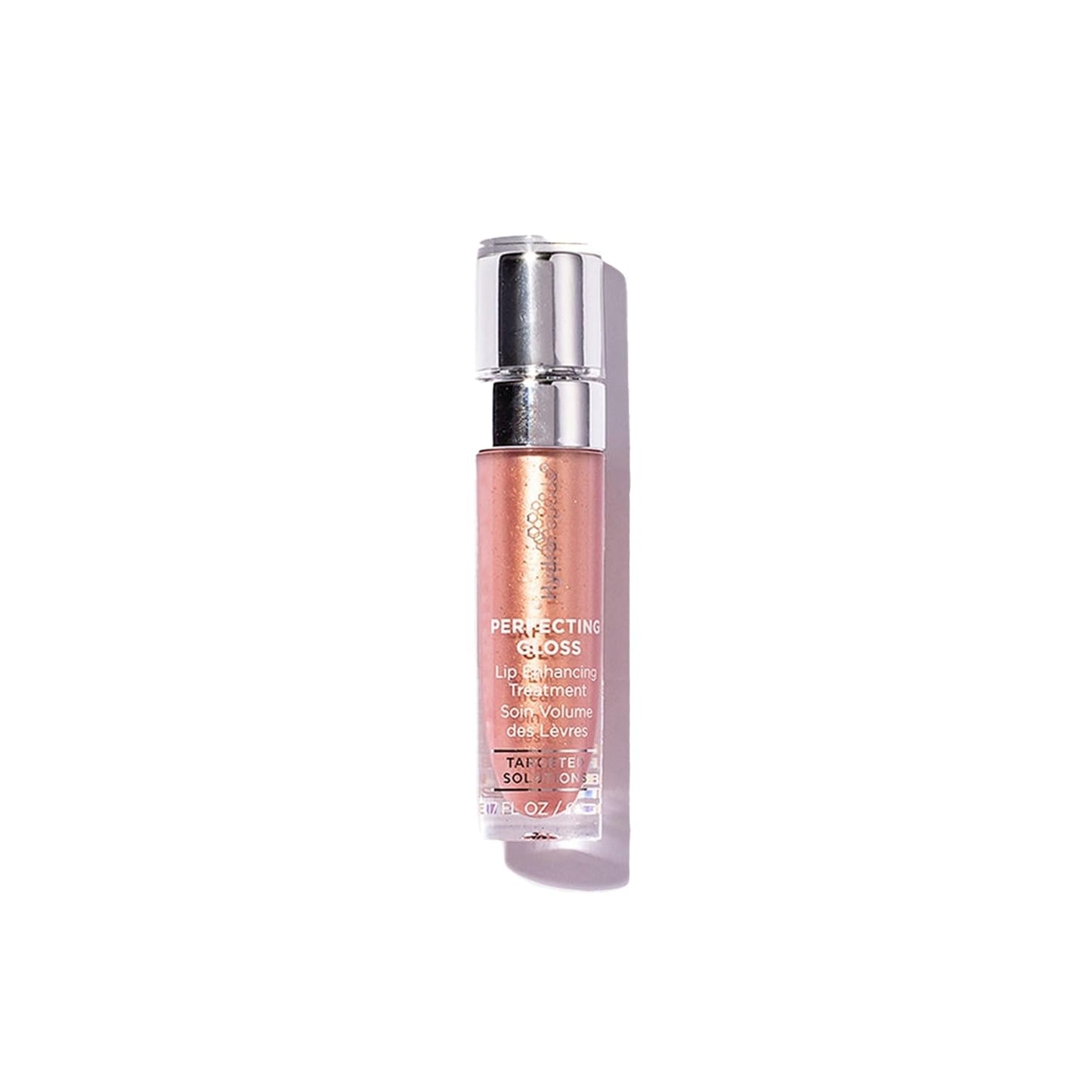 HydroPeptide Perfecting Gloss, Lip Plumping Gloss & Hydrating Treatment, Volumizing Collagen-Boosting Enhancer with Hyaluronic Acid & Peptides, Nude Pearl, 0.13 Ounce-GlimoraGlow