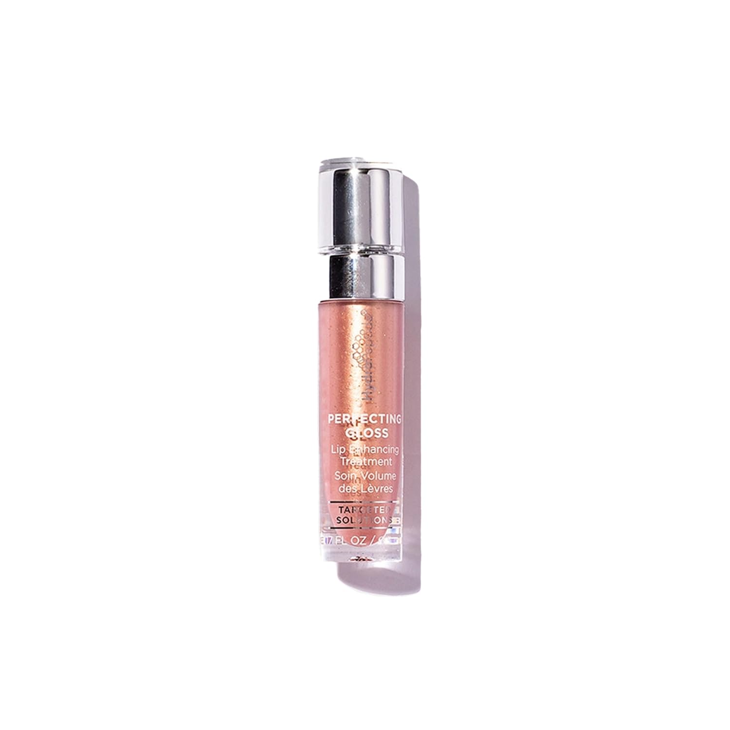 HydroPeptide Perfecting Gloss, Lip Plumping Gloss & Hydrating Treatment, Volumizing Collagen-Boosting Enhancer with Hyaluronic Acid & Peptides, Nude Pearl, 0.13 Ounce-GlimoraGlow