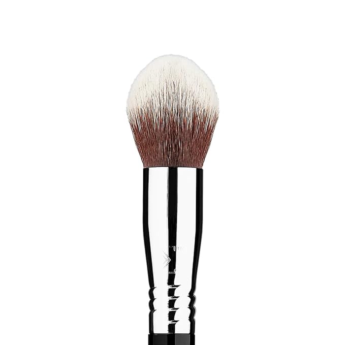 Sigma Beauty F79 Concealer Blend Kabuki Brush – Tapered Concealer Brush for Stippling Any Color-Correcting or Concealing Formula, Use Professional Makeup Brush with Liquid, Cream, or Powder Products-GlimoraGlow