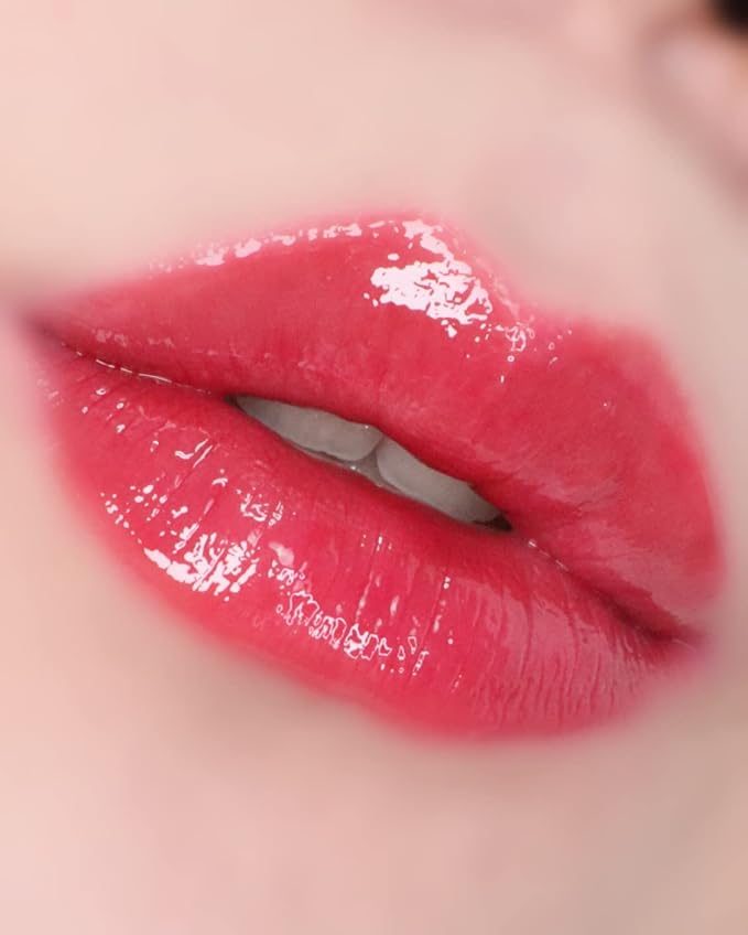 Jelly Plumper Tint (P03 Bloody Wine) | Non-Sticky, Long-Lasting Lip Gloss | Vegan and Cruelty-Free Korean Lip Tint-GlimoraGlow